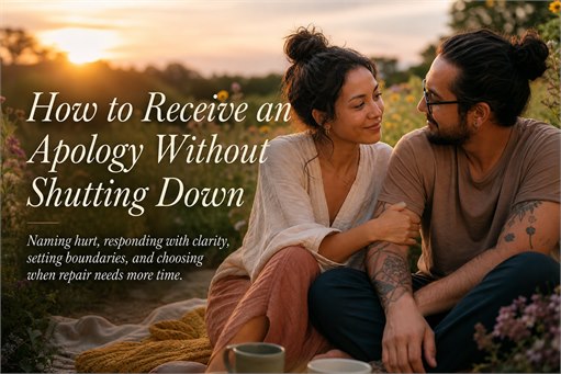 How to Receive an Apology Without Shutting Down